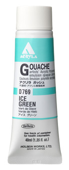 Holbein Acryla Gouache 40ml Ice Green