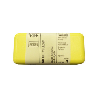 R&F Encaustic Paint 104ml Nickel Yellow