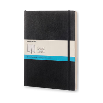 Moleskine Classic Notebook Soft Cover Extra-Large Dotted Black