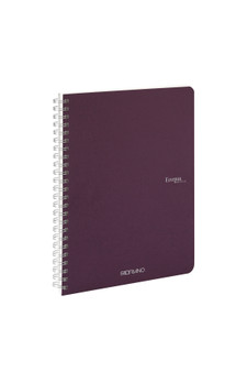 Fabriano EcoQua Spiral-bound Blank Paper 5.8"x8.2" Wine