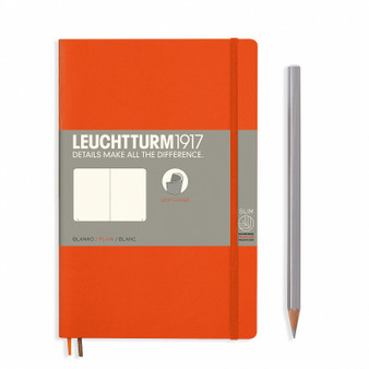 Leuchtturm 1917 Soft Cover Notebook B6 Blank Orange
