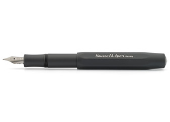 Kaweco AL Sport Fountain Pen Black Extra Fine Nib
