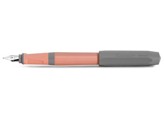 Kaweco Perkeo Fountain Pen Cotton Candy (Rose/Grey) Medium Nib