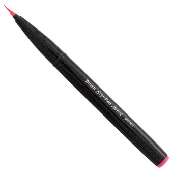 Pentel Sign Pen Micro Brush Pink