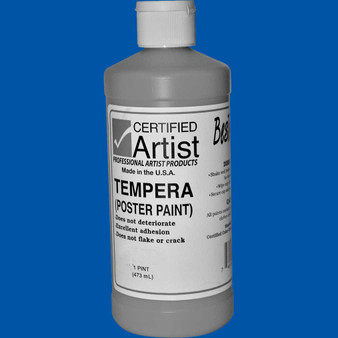 Bestemp Liquid Tempera (Poster Paint) 16 oz. - White