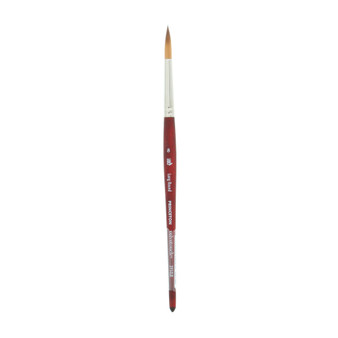 Princeton Brush Velvetouch Mixed Media 3950 series Long Round size 8