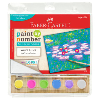 Faber-Castell Paint by Number Museum Series Water Lilies by Claude Monet