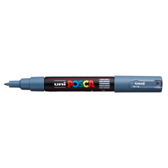 POSCA Acrylic Paint Marker PC-1M Extra-Fine Slate Grey