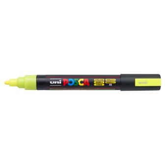 POSCA Acrylic Paint Marker PC-5M Medium Fluorescent Yellow