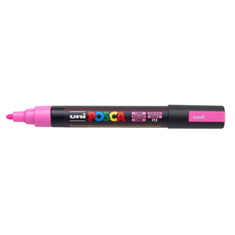 POSCA Acrylic Paint Marker PC-5M Medium Fluorescent Pink