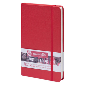 Talens Art Creation Sketchbook Red A5