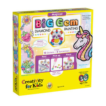 Creativity For Kids Big Gem Diamond Painting Woodland