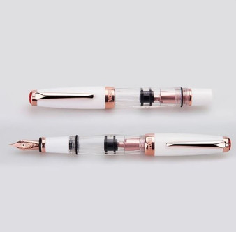 TWSBI Diamond Mini Fountain Pen White RoseGold V2 Bold