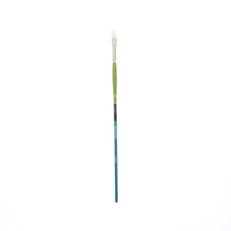 Princeton Snap Long Handle White Synthetic Taklon Brush Filbert 4