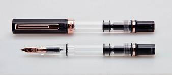 TWSBI Eco Fountain Pen Smoke Rose Gold EF