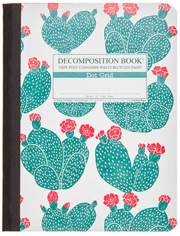 Michael Roger Press Decomposition Tape Bound Dot Grid Notebook Beavertail