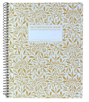 Michael Roger Press Decomposition XL Spiralbound Ruled Notebook Fields of Plenty