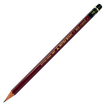 Uni Mitsubishi Hi-Uni Pencil 6B Individual