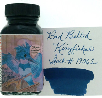 Noodler's Fountain Pen Ink 3oz Bad Belted Kingfisher