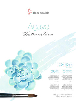 Hahnemuhle Agave Watercolor Block 12 Sheet 30X40cm (12x16")