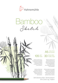 Hahnemuhle Natural Line Bamboo Sketch Pad A5 30 Sheets