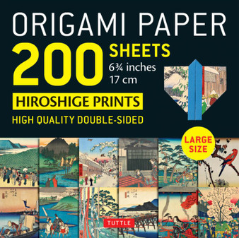 Origami Paper 200 Sheets Hiroshige Prints 6 3/4"