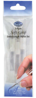 Royal Brush Soft Grip Embossing and Stylus Set