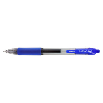 Zebra Sarasa Dry X20 Gel Retractable Pen .7mm Blue