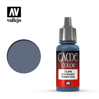 Vallejo Game Color Acrylic 17ml Sombre Grey