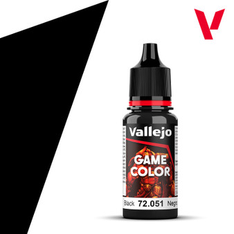 Vallejo Game Color Acrylic 17ml Black