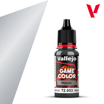 Vallejo Game Color Acrylic 17ml Chainmail Silver