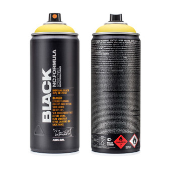 Montana Black High-Pressure Spray Paint Can Easter Yellow