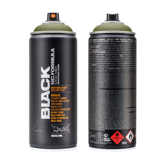 Montana Black High-Pressure Spray Paint Can Troops