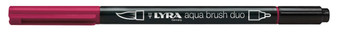 Lyra Aqua Brush Duo Marker Burnt Carmine