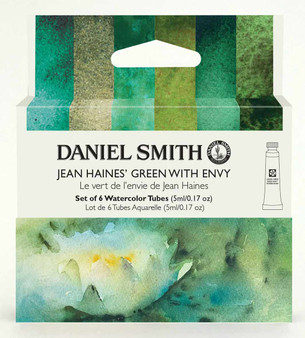 Daniel Smith Watercolor Jean Haines’ Green with Envy 6 Set