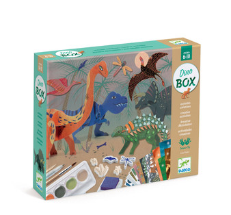 Djeco The World of Dinosaurs Multi-Activity Craft Kit