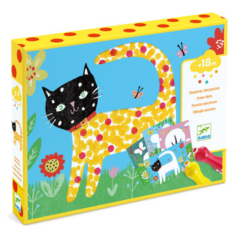 Djeco Small Dot World Painting Craft Kit