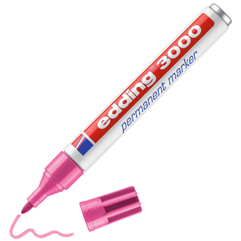 edding 3000 Permanent Bullet Marker Pink