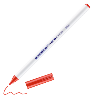 edding 4600 Textile Pen Red