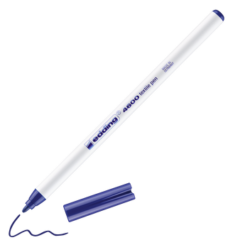 edding 4600 Textile Pen Blue