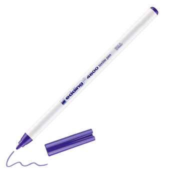 edding 4600 Textile Pen Violet