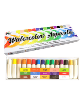 Yasutomo Niji Pearlescent Watercolor 21 Set