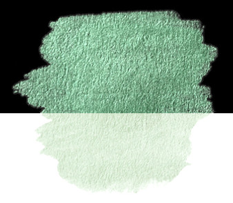 Finetec Artist Mica Watercolor Pan Iridescent Jade Green