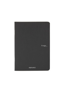 Fabriano Ecoqua Original Staple-Bound Notebook Blank 5.8X8.2 Black