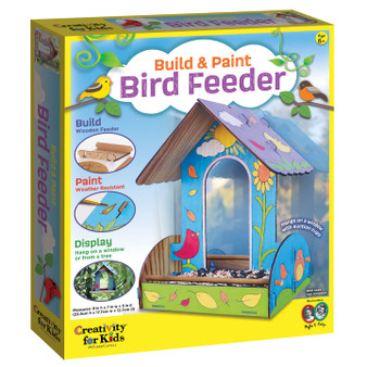 Faber-Castell Creativity for Kids Build & Paint Bird Feeder Kit