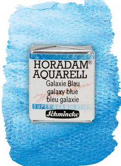 Schmincke Horadam Supergranulating Watercolor Half Pan Galaxy Blue