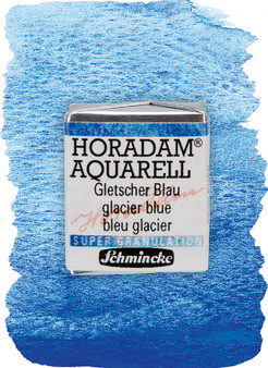 Schmincke Horadam Supergranulating Watercolor Half Pan Glacier Blue