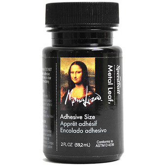 Mona Lisa Gold Leaf Adhesive Size 2oz Jar