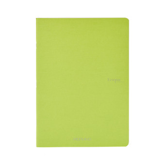 Fabriano Ecoqua Original Staple-Bound Notebook A5 Lined Lime