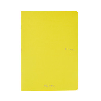 Fabriano Ecoqua Original Staple-Bound Notebook A5 Lined Yellow